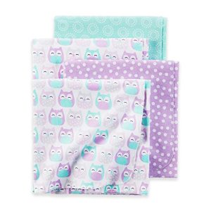 Carter's Baby Receiving Blankets - 4 Packs (color may vary)