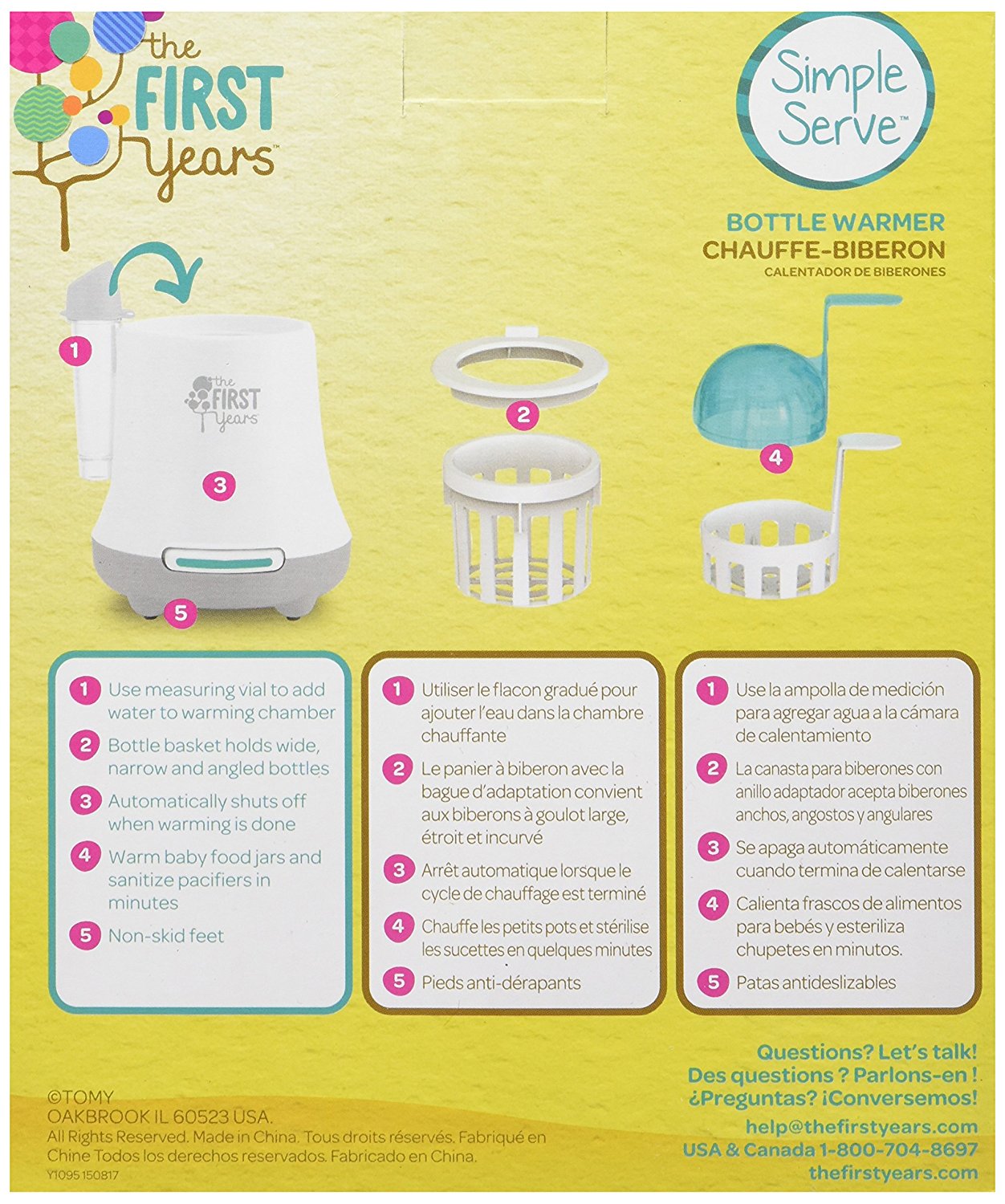 simple serve bottle warmer