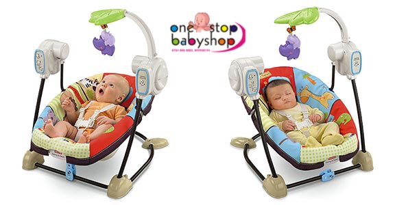 Fisher Price Spacesaver Swing Luv U Zoo