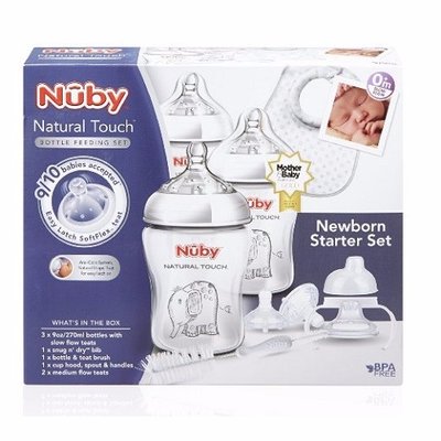 nuby newborn starter set