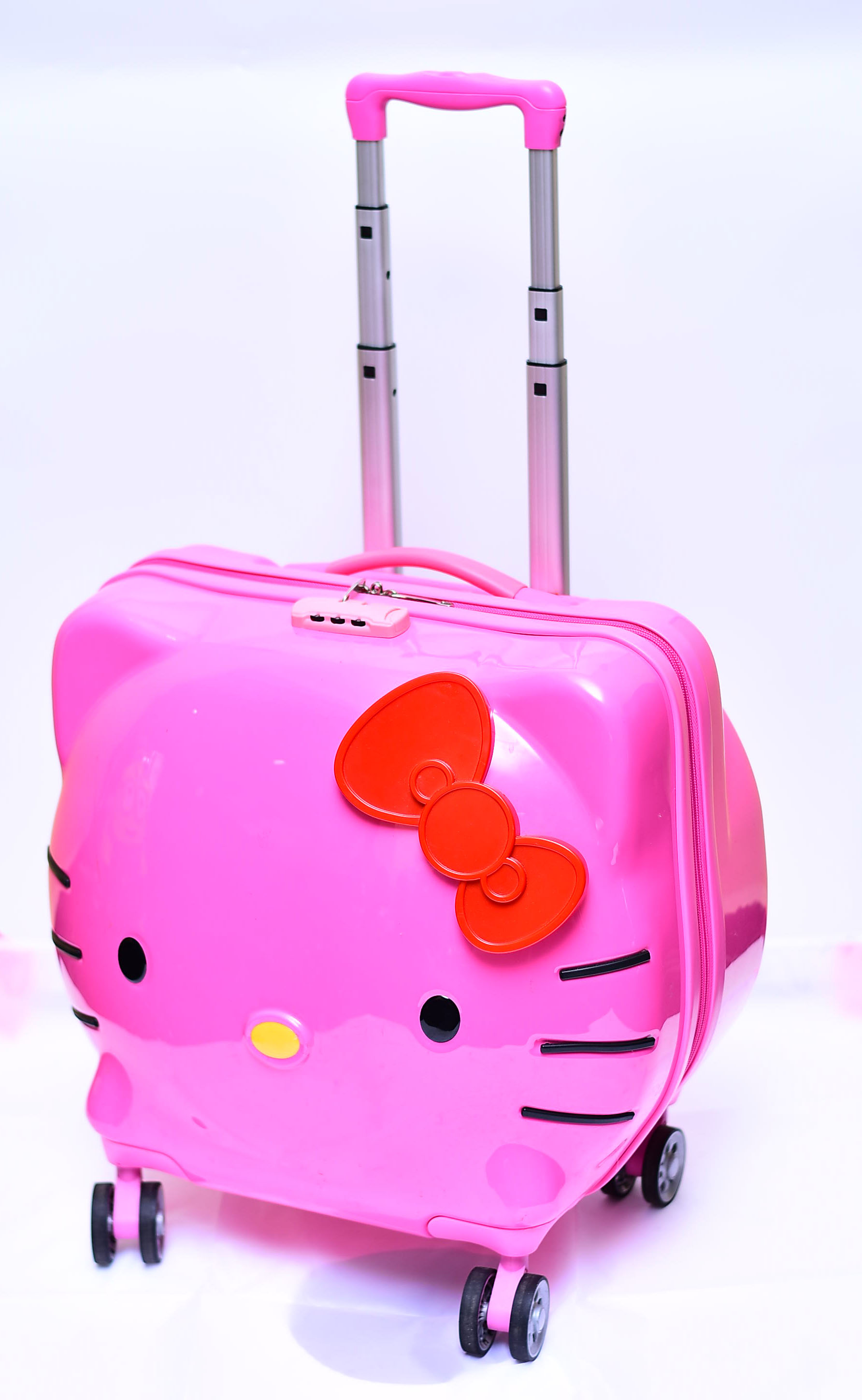 hello kitty trolley school bag