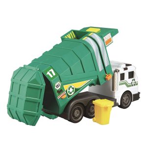 fast lane light and sound garbage truck