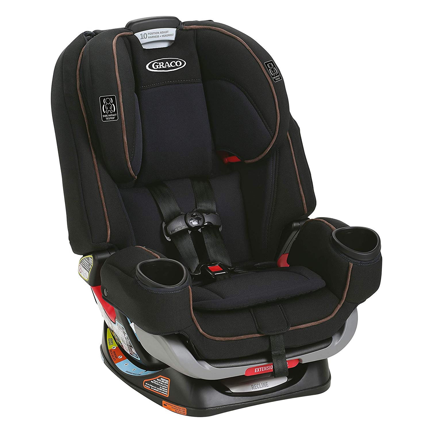 Graco 4Ever Extend2Fit 4-in-1 Car Seat, 10 years 1 Car seat – Baby Shop