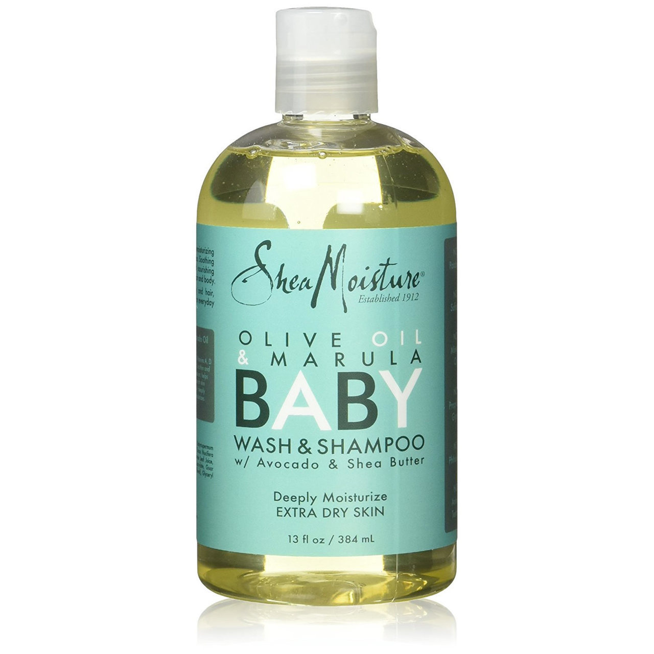 Shea Moisture Olive Oil & Marula Baby Wash & Shampoo, 13 oz Baby Shop