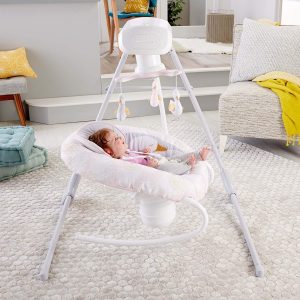 Fisher price 2 in shop 1 deluxe cradle and swing